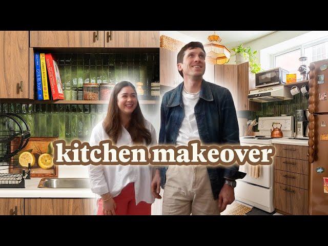 Renter-Friendly *TINY* Kitchen Makeover For @handyman.graham