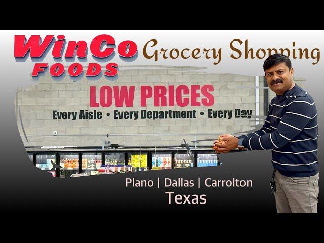 Grocery Haul: Budget-Friendly Grocery Shopping at WinCo Foods | Plano, Dallas, Carrollton - Texas