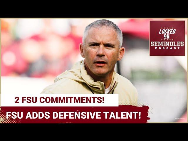 2 COMMITMENTS! Florida State Recruiting Adds Size & Speed