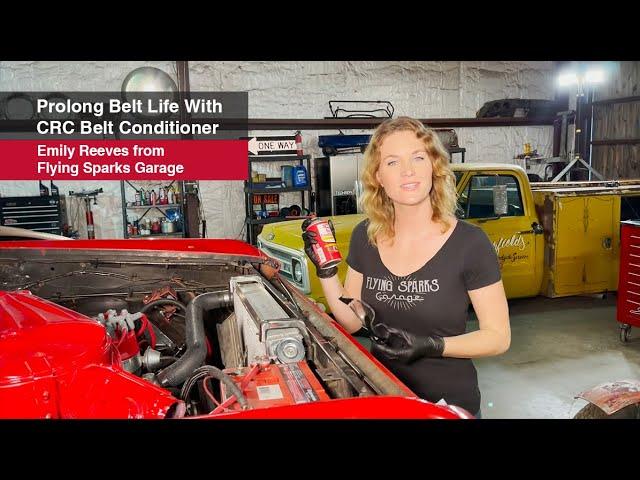 Prolong and Extend Belt Life With CRC Belt Conditioner, With Emily Reeves