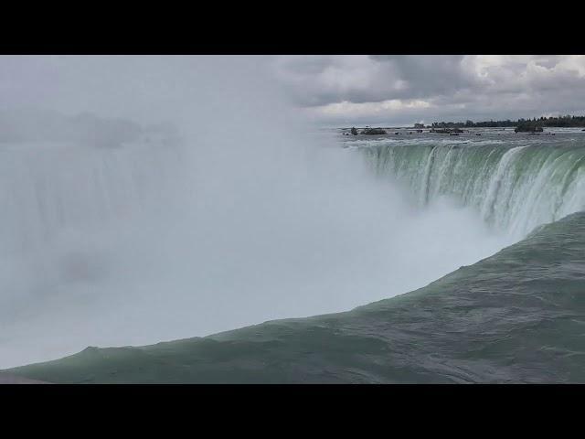 Шум Ниагарского водопада. The noise of Niagara Falls.