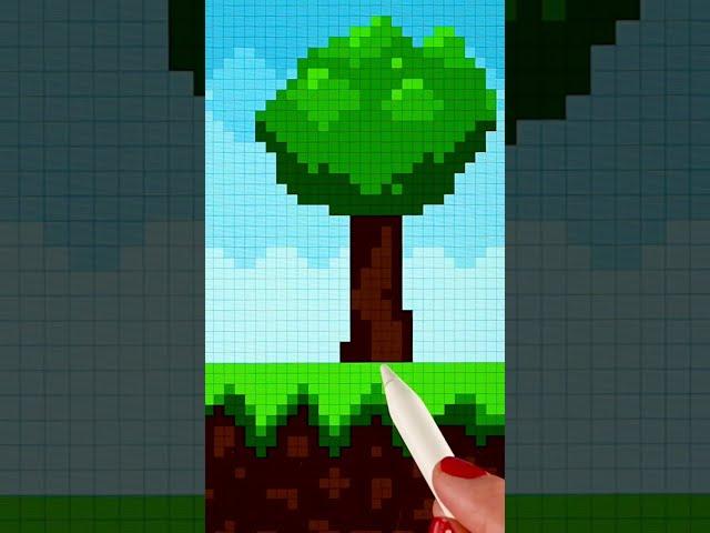 How to draw Pixel Art like a Pro with Procreate #pixelart #procreate #fun