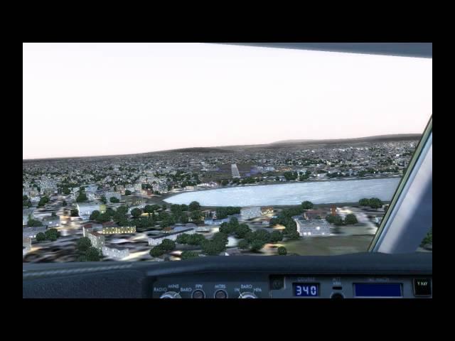 Varig B737 Landing at Pampulha FS2004 HD