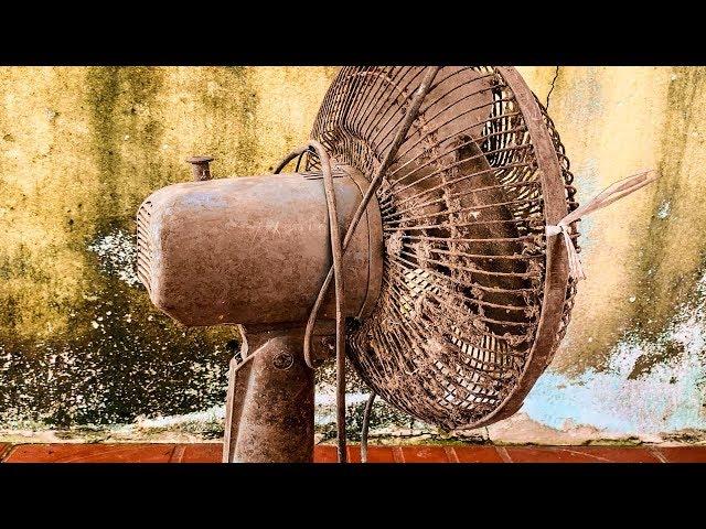 Restoration Old rusty table fan |Restore electric fan