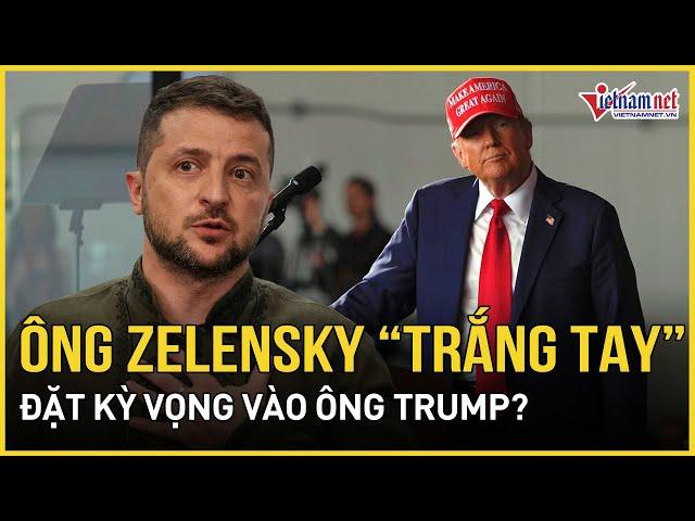 Ông Zelensky trắng tay sau chuyến thăm Mỹ, Ukraine đặt kỳ vọng vào ông Trump? | Báo VietNamNet