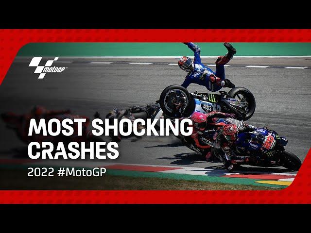 The most shocking crashes of the 2022 season