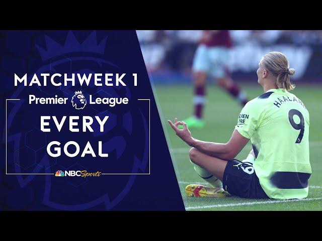 Every Premier League goal from Matchweek 1 (2022-23) | NBC Sports