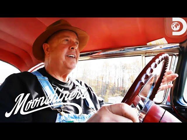 Mark Shows Off His Stellar Antique Car Collection | Moonshiners | Discovery