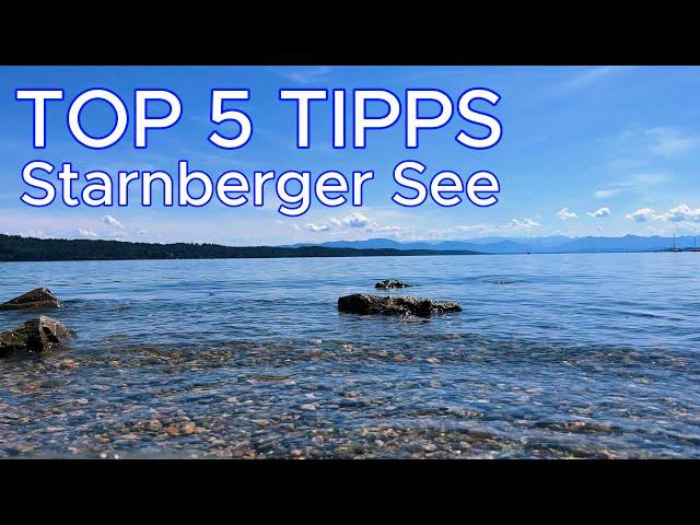 TOP 5 | Starnberger See | 4K | Bayern | Ausflugstipps |