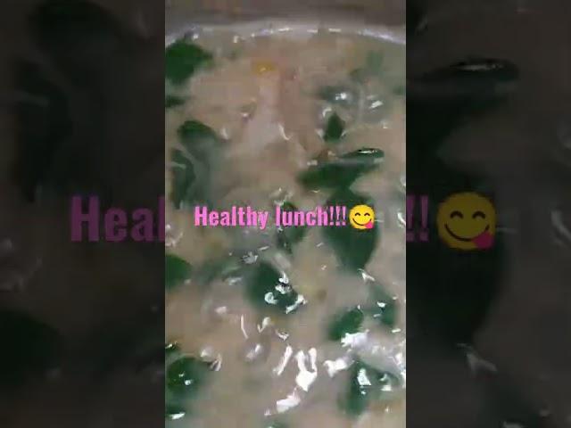 Healthy Lunch!!!#gulayislife #lunch #Monggowithmalunggayleaves|@Sa Kusina ni Mommy Sansu  #shorts