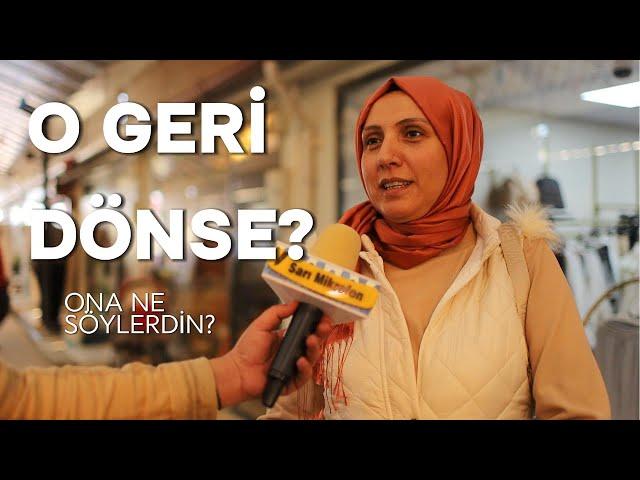 O GERİ DÖNSE ONA NE SÖYLERDİN ? @sarimikrofonofficial