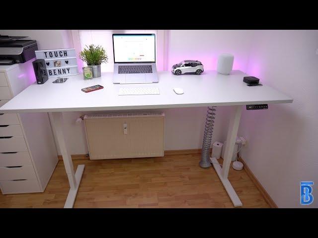 Der elektrische Schreibtisch! Desktopia Pro im Test - touchbenny