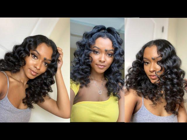 Bouncy Heatless Waves Using Only Four Flexi Rods