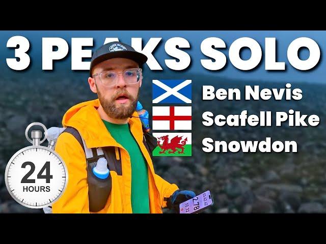 NATIONAL 3 PEAKS CHALLENGE   SOLO & UNSUPPORTED 