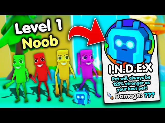Starting Over as NOOB with OP SECRET PET in Brainrot Evolution! (Roblox)
