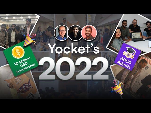 Wrapping Up 2022!​ How Yocket spent the Last Year, & our Plans for 2023! Study Abroad made Easy ​