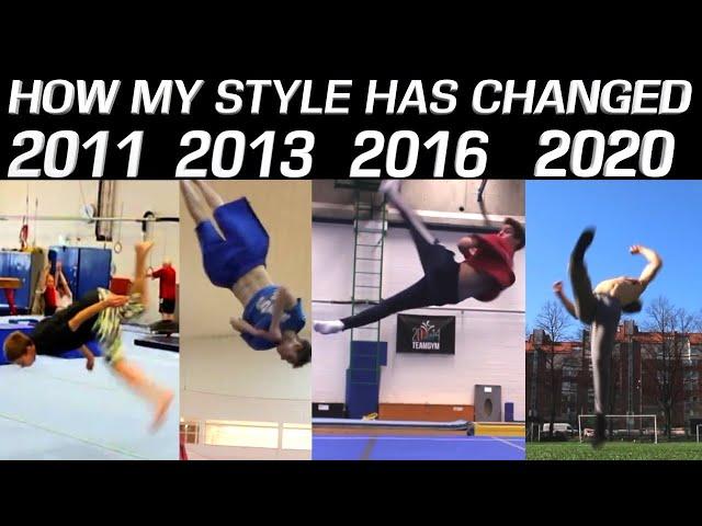 MY TRICKING PROGRESSION 2011-2020