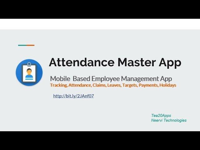 Attendance Master App Demo