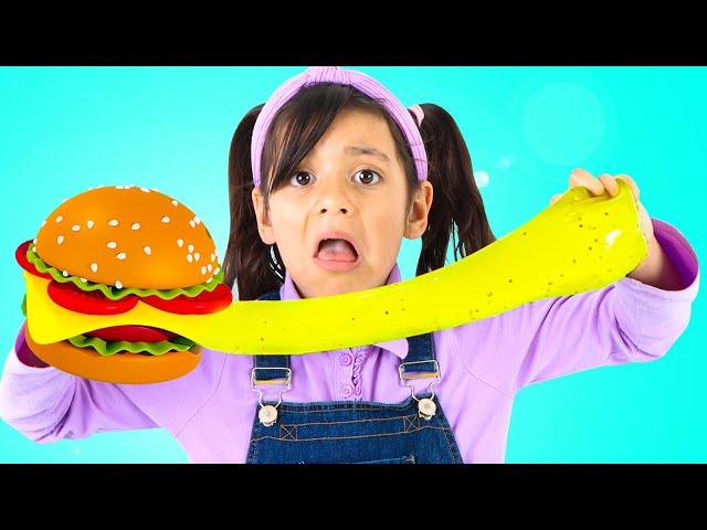 Wendy & Ellie’s Crazy Slime Hamburger Restaurant!