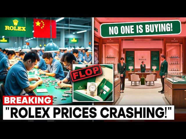 "NO ONE'S BUYING" – Rolex FORCED to Drop Prices After China Leak?!