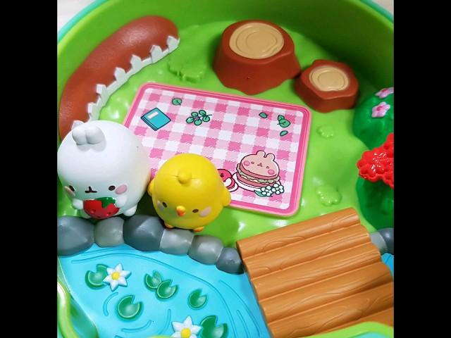 몰랑이 소풍 장난감   Molang picnic toy