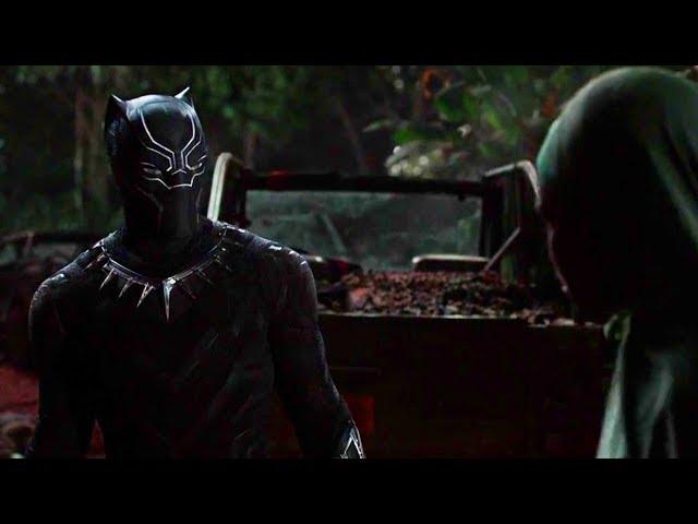 Black Panther First & Best Fight Scene with Nakia