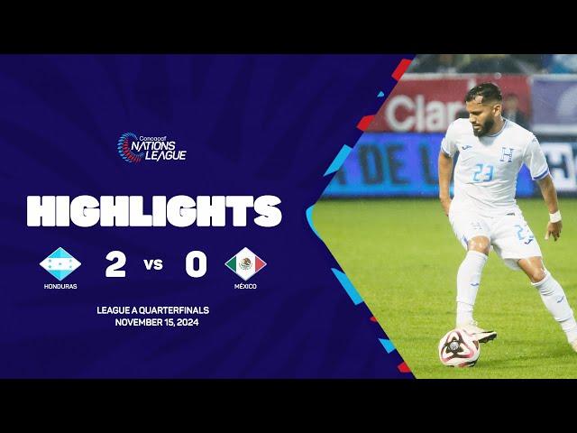 Honduras vs México | 2024/25 Concacaf Nations League Quarterfinals