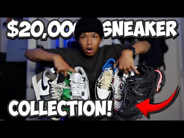 MY $20,000+ SNEAKER COLLECTION! 