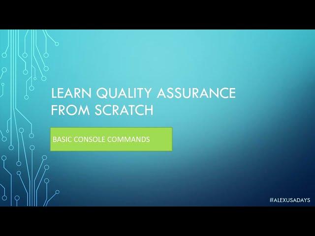 Manual QA: Testing for Beginners - Learn Linux Console Commands - Part 14