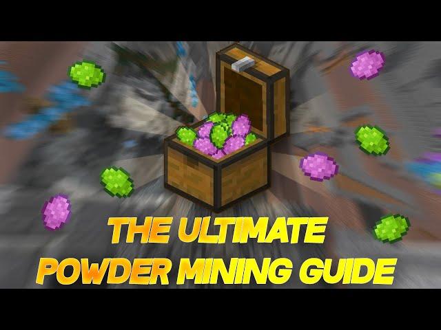 The ULTIMATE Powder Grinding Guide! (Hypixel Skyblock)