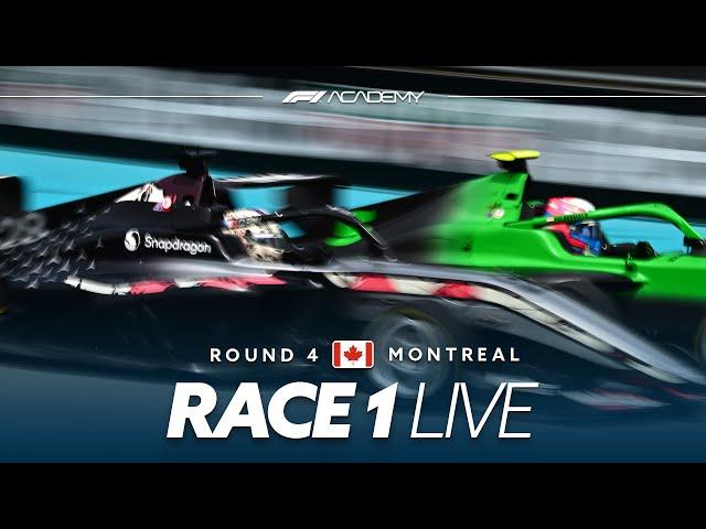 LIVE: Race 1 | Montreal 2025 | F1 Academy