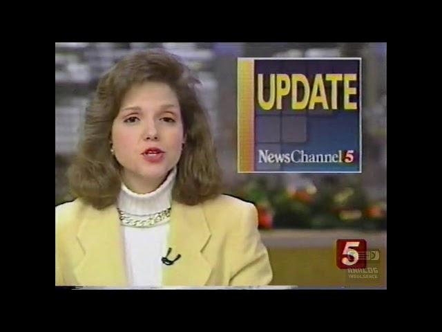 News Channel 5 | WTVF Update | 12-5-1993 | Nashville Tennessee