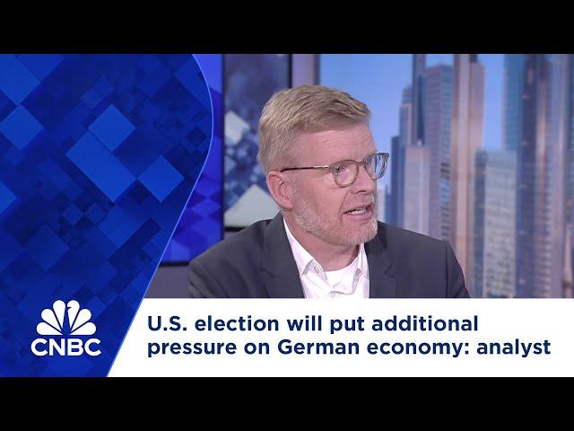 U.S. election will put additional pressure on German economy: analyst