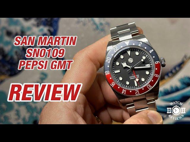 Possibly their BEST! | San Martin SN0109 Pepsi GMT - Watch Review