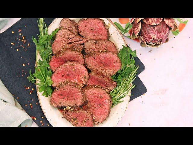 Perfect Roasted Beef Tenderloin