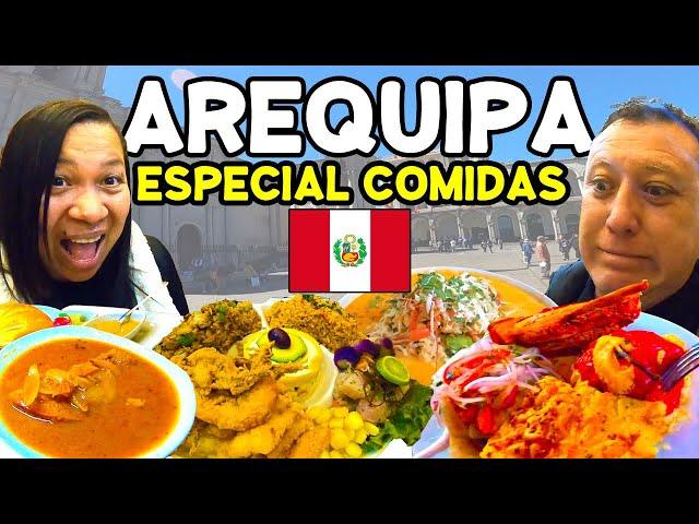 AREQUIPA Especial Comidas - PERÚ