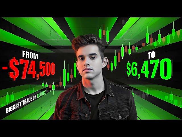 $100,000+ Single Trade Live on Quotex | Biggest Trade of Quotex History | Binary Options