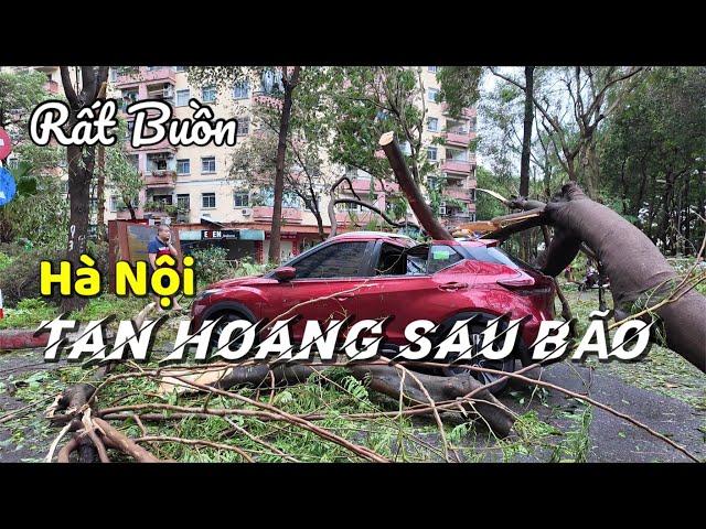 Hà Nội Tan Hoang Sau Siêu Bão Số 3 (Yagi) Càn Quét - Super Typhoon Yagi | Tuấn Nguyễn Csqt