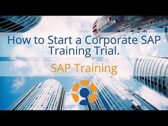 SAP Training - Corporate Training Trial