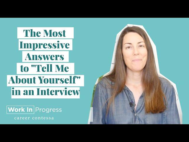 How to Answer to "Tell Me About Yourself" in a Job Interview (+ Impressive Example  Answers)