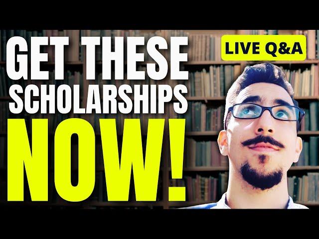 Answering Scholarship Questions - GS Livestream