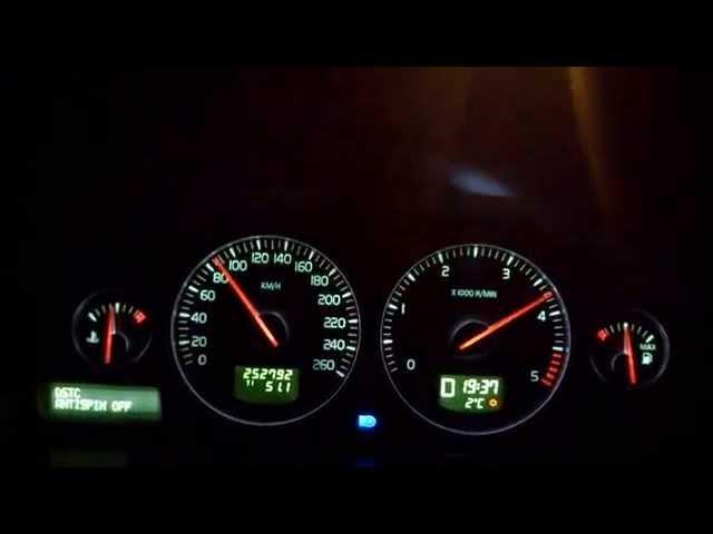 Volvo V70 D5 176/220PS acceleration 0-100