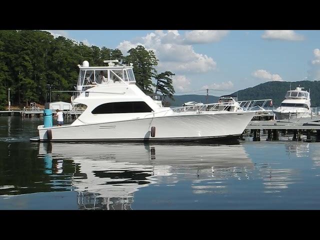 POST Sport Fisherman docking in Alabama