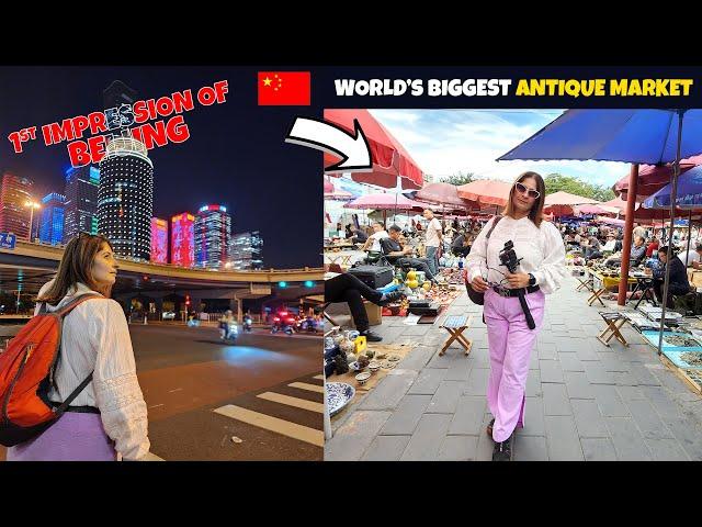 World's Largest Antique Market In China | Beijing Tour Guide *Bharat Ki Beti In China