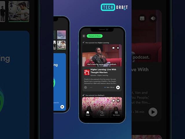 Spotify revamps app with TikTok style discover feed, Smart Shuffle #technology #techorbit #spotify