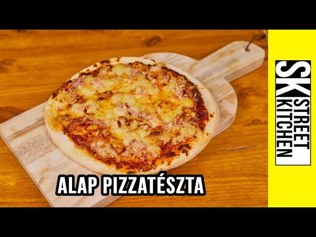 Így készíts alap pizzatésztát!