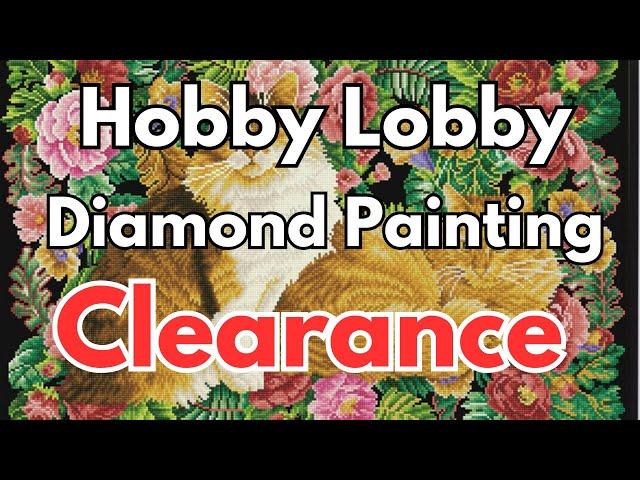 Hobby Lobby Diamond Painting Clearance Unboxing - Diamond Dotz - Diamond Art Club - Diamond Art