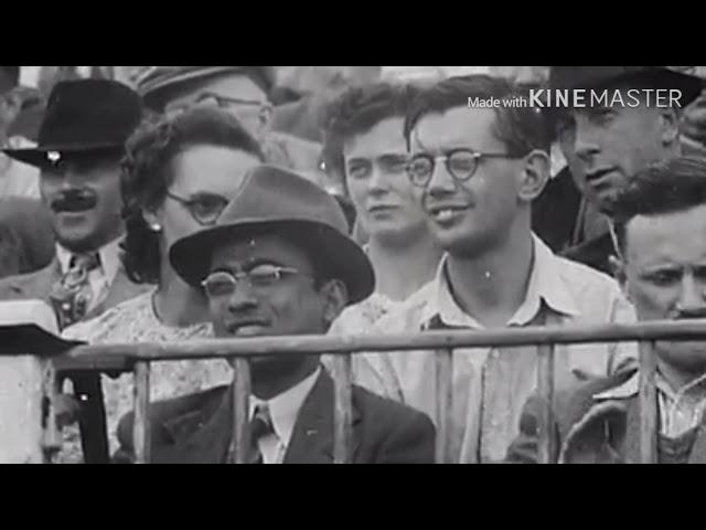 Firstever Broadcasted Cricket Match Highlights || Don Bradman Batting |||