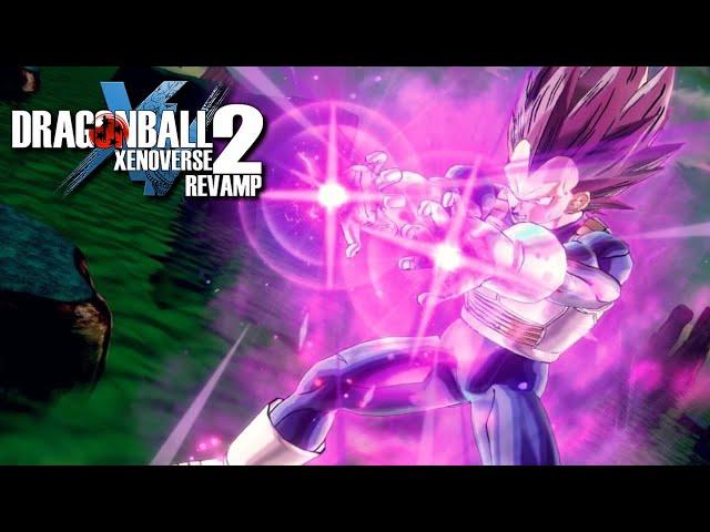 VEGETA (ULTRA EGO) Gameplay Showcase (Mod) | DRAGON BALL XENOVERSE 2 (Revamp 5.0)