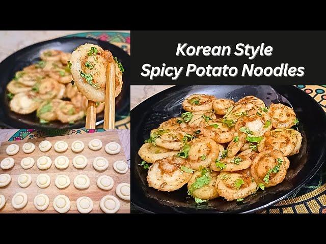 Trending Chilli Garlic Korean Potato Noodles | Better than Noodles | Easy Recipe